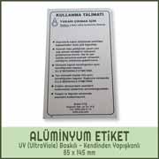 Buga Otis marka asansör kullanma talimatı etiketi